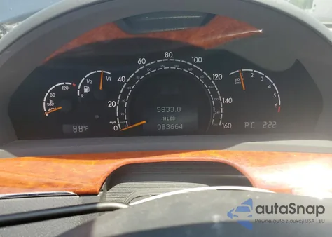 2006 Mercedes-Benz S 350 z USA, uszkodzony, nr VIN WDBNF67JX6A474111